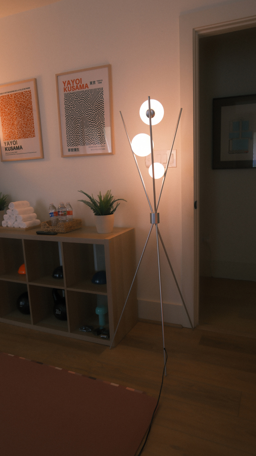 Triglobe Floor Lamp