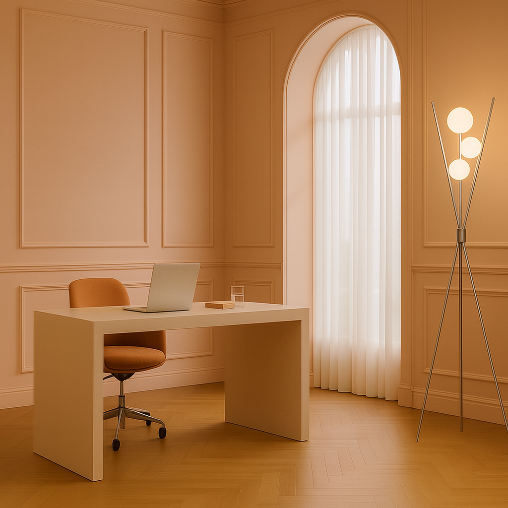 Triglobe Floor Lamp