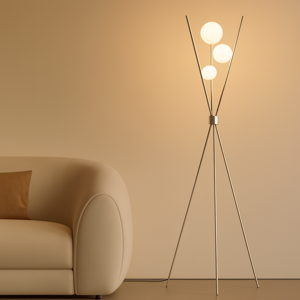 Triglobe Floor Lamp
