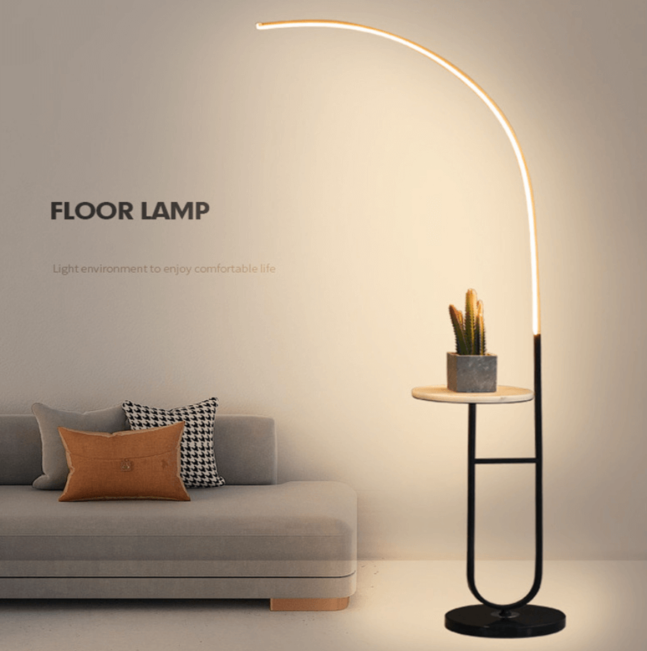 Crescenté Arc Floor Lamp