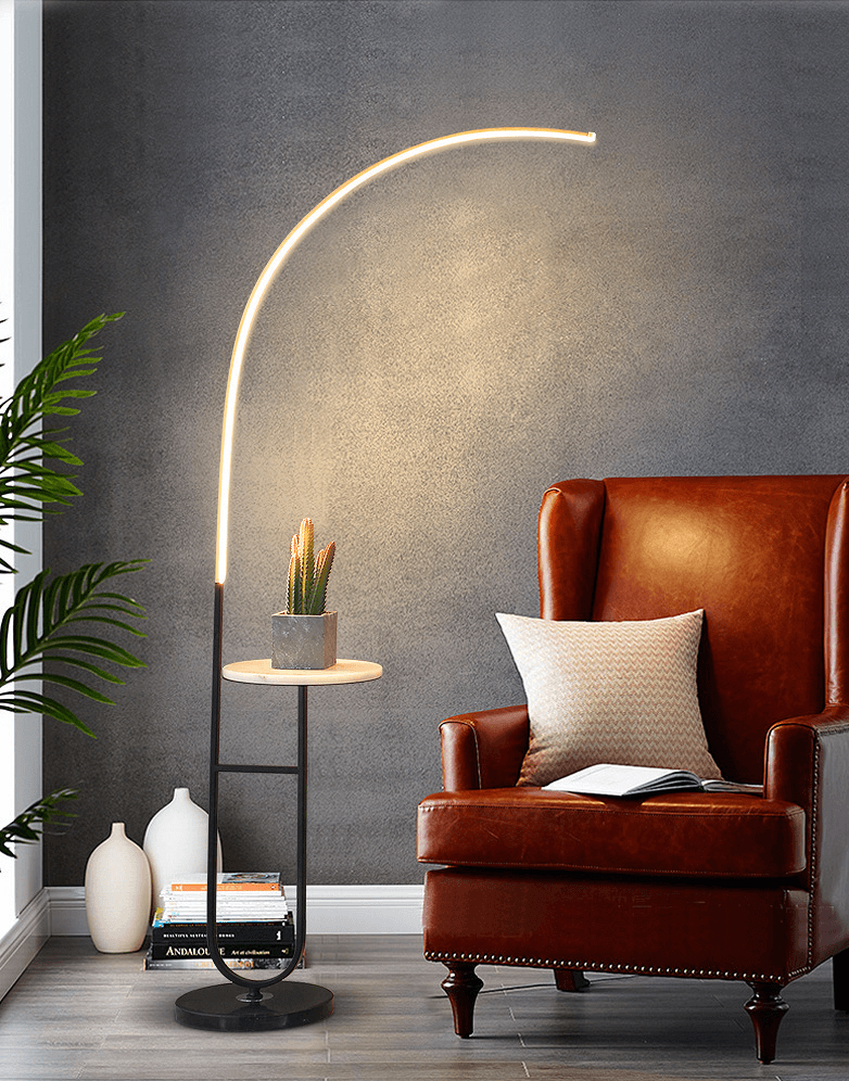 Crescenté Arc Floor Lamp