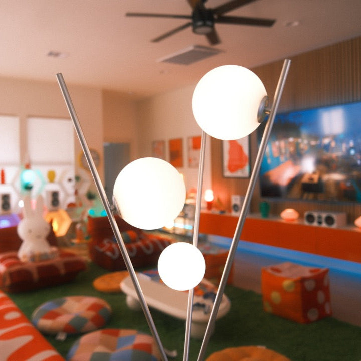 Triglobe Floor Lamp