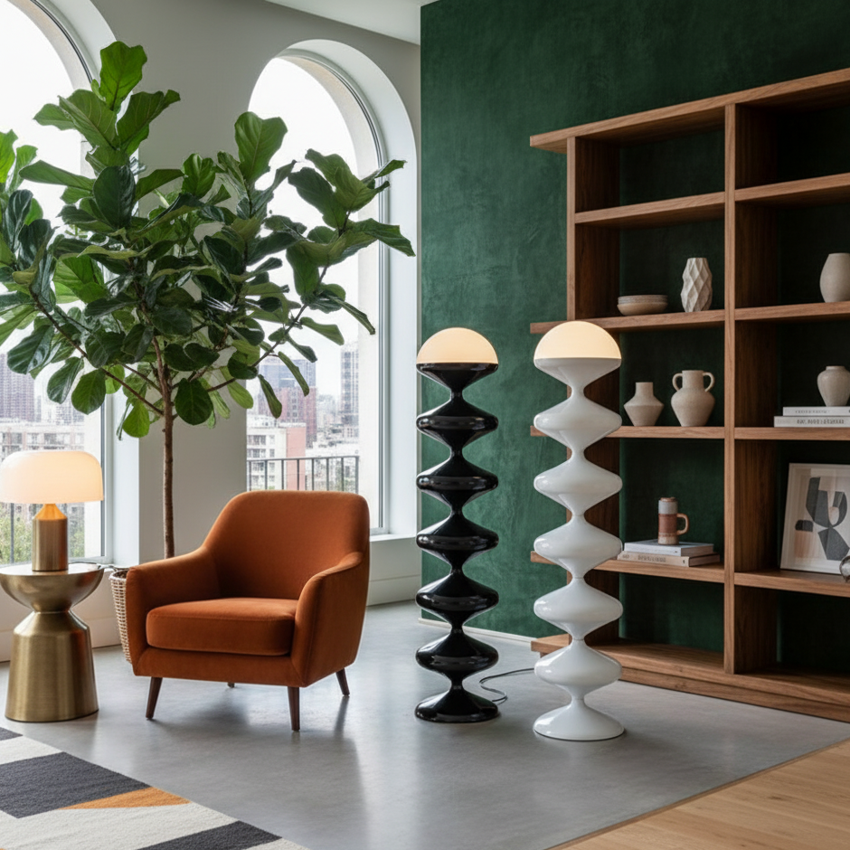 Pagoda Floor Lamp