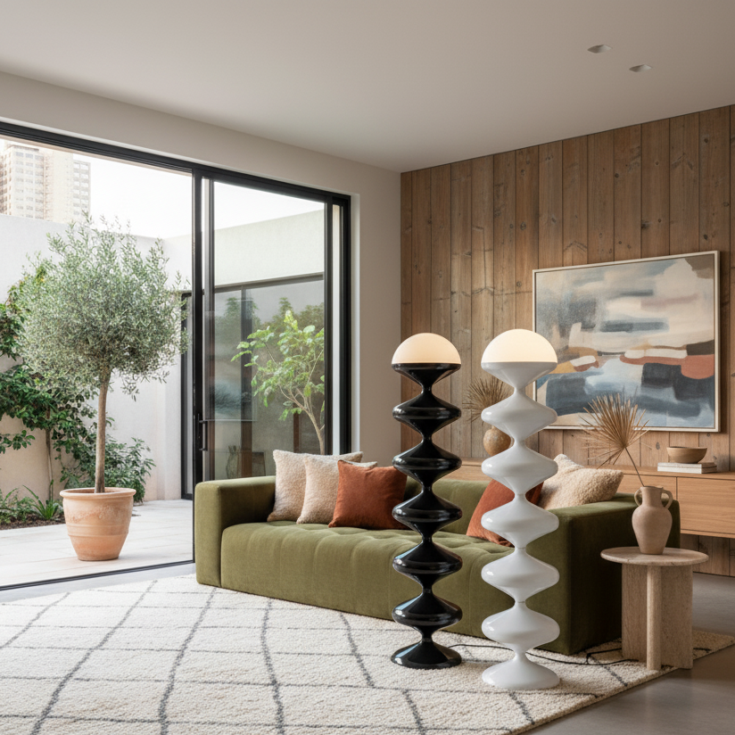 Pagoda Floor Lamp